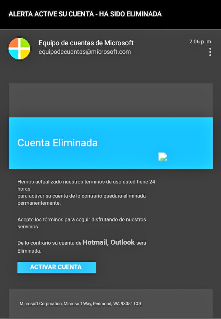 it_klan's tweet photo. Ojo con éste tipo Fishing 🎣 gente, miren como lo envían y quien lo envía. https://t.co/RETpetCu9C