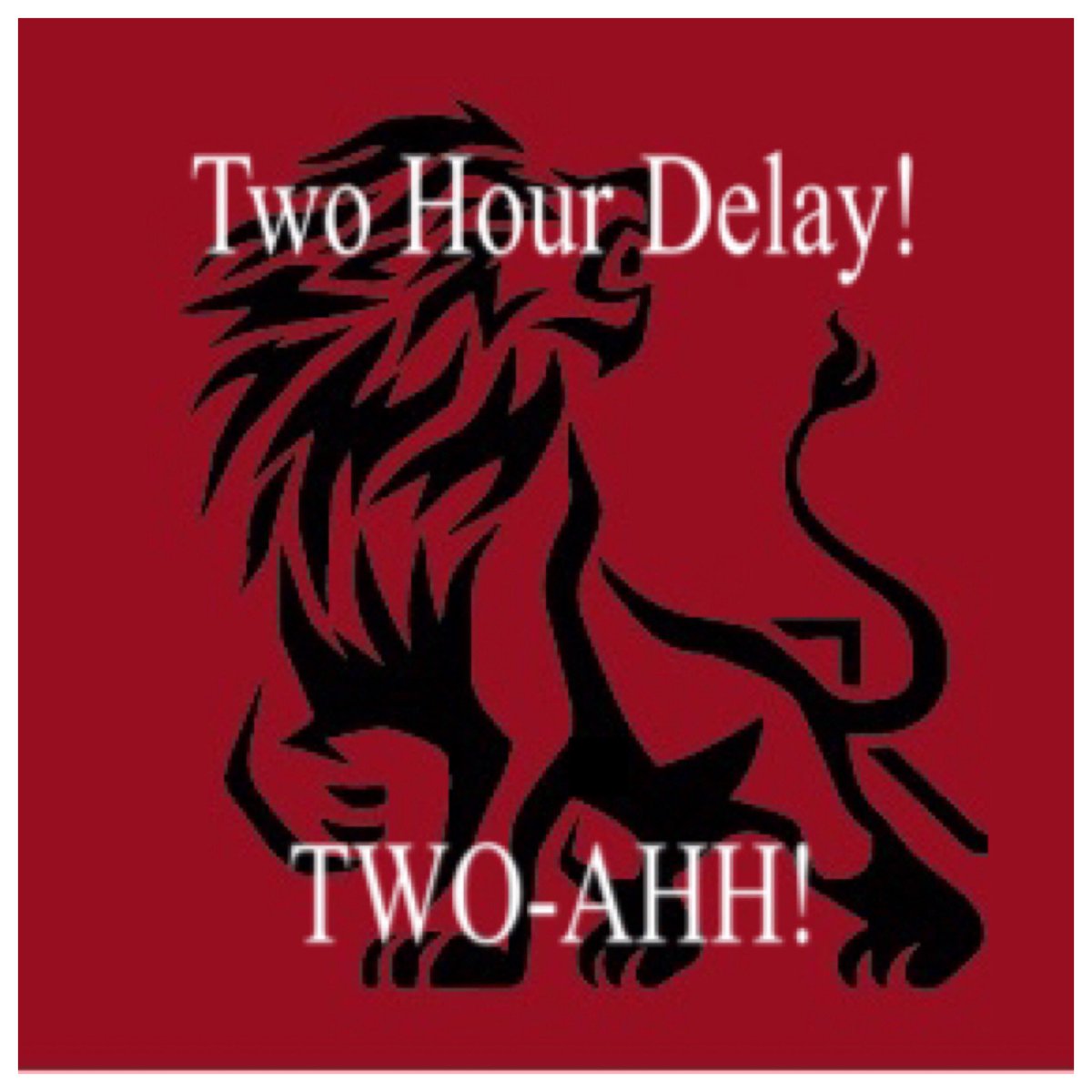 2 HR DELAY TODAY 2/1/21 Due to weather and road conditions. 
Doors @ elementary open at 9:05am
Doors @ secondary open at 9:30am 
Class starts at 10am! Be safe!