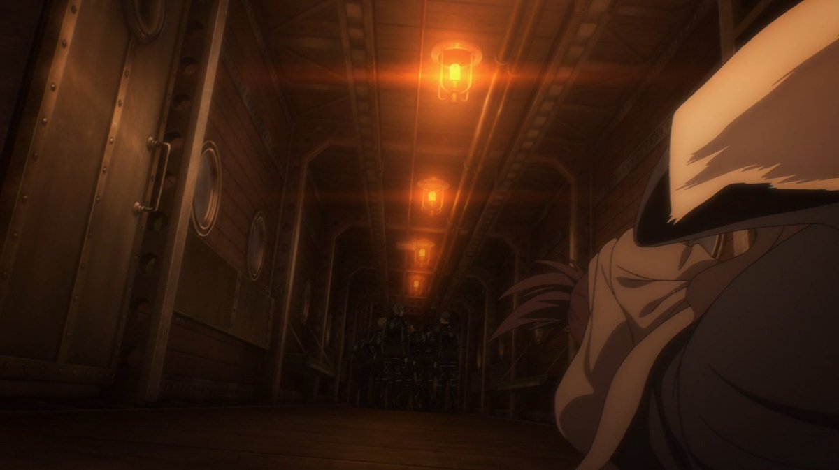 Como esperado de alguém especializado em animação, o storyboard de Kanai também é repleto de ótimos ângulos e perspectiva bem executada.