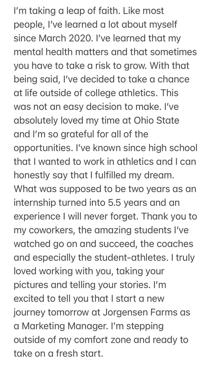 ✨Life Update✨
Thank you Buckeyes.