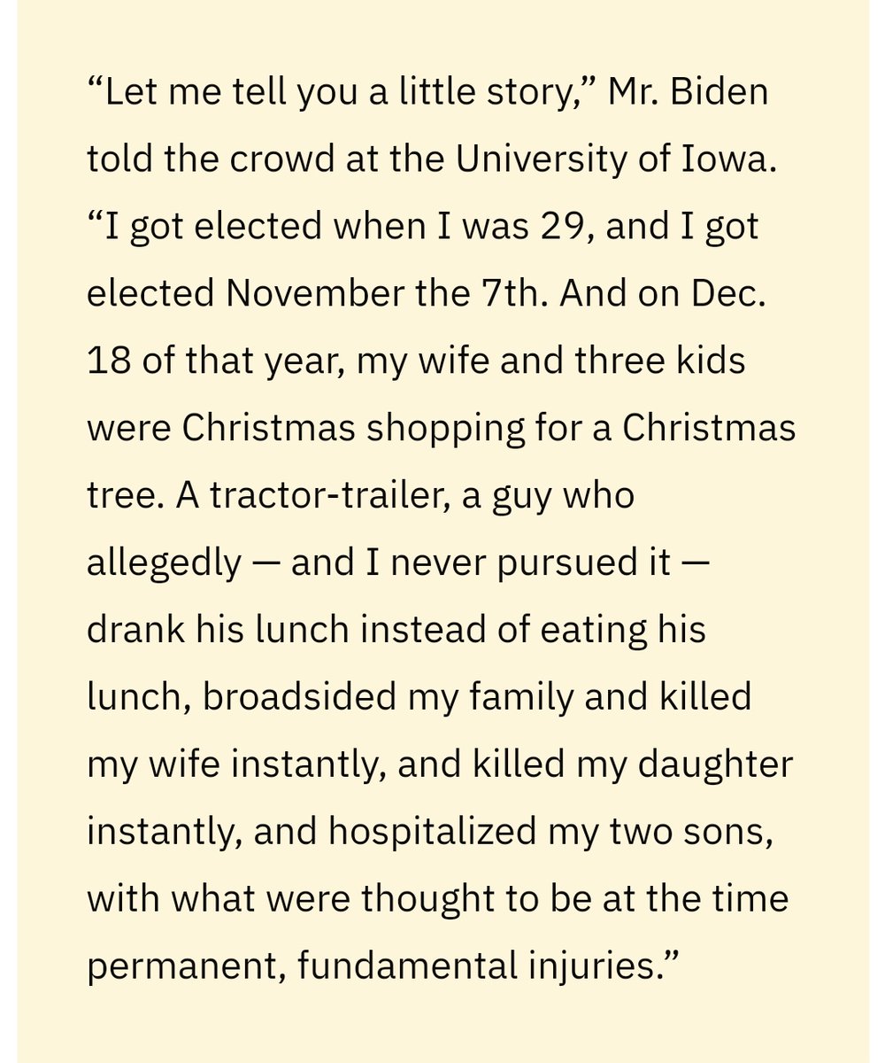 15/ In later years, Joe lied on at least two separate occasions... in 2001 and 2007... stating or suggesting that the driver of the truck that struck his wife's vehicle had been drinking, even though the driver was not charged with drunken driving (or any other infraction).