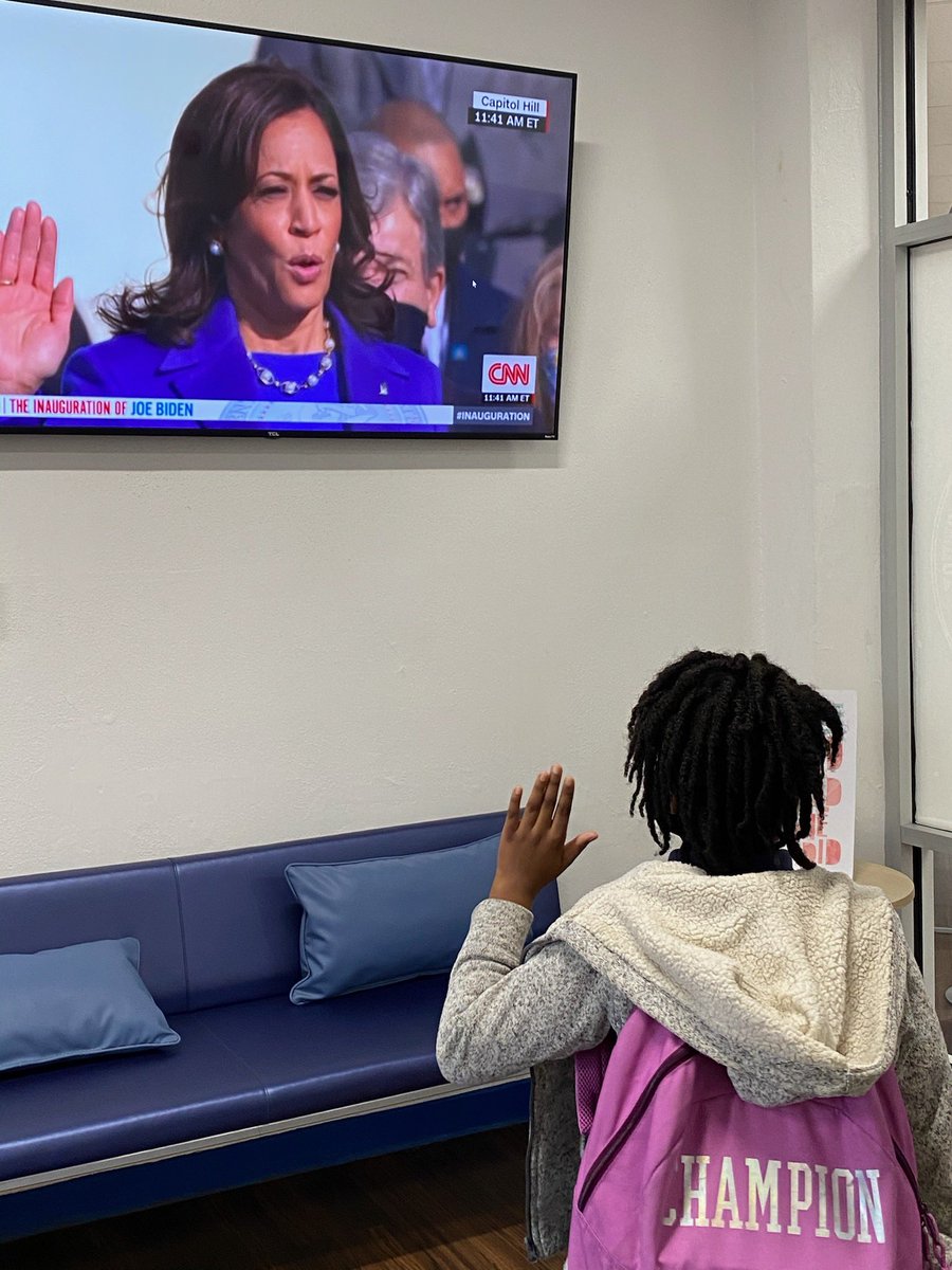 AndreaPitts86's tweet photo. @KamalaHarris @YoungPrimary is having a guest speaker virtual series on elected female authority figures for the month of February. We’d love for you to speak to our Kinder, 1st, and 2nd graders. Thank you for inspiring our #fearlessgirls https://t.co/d0GhaA1pO0