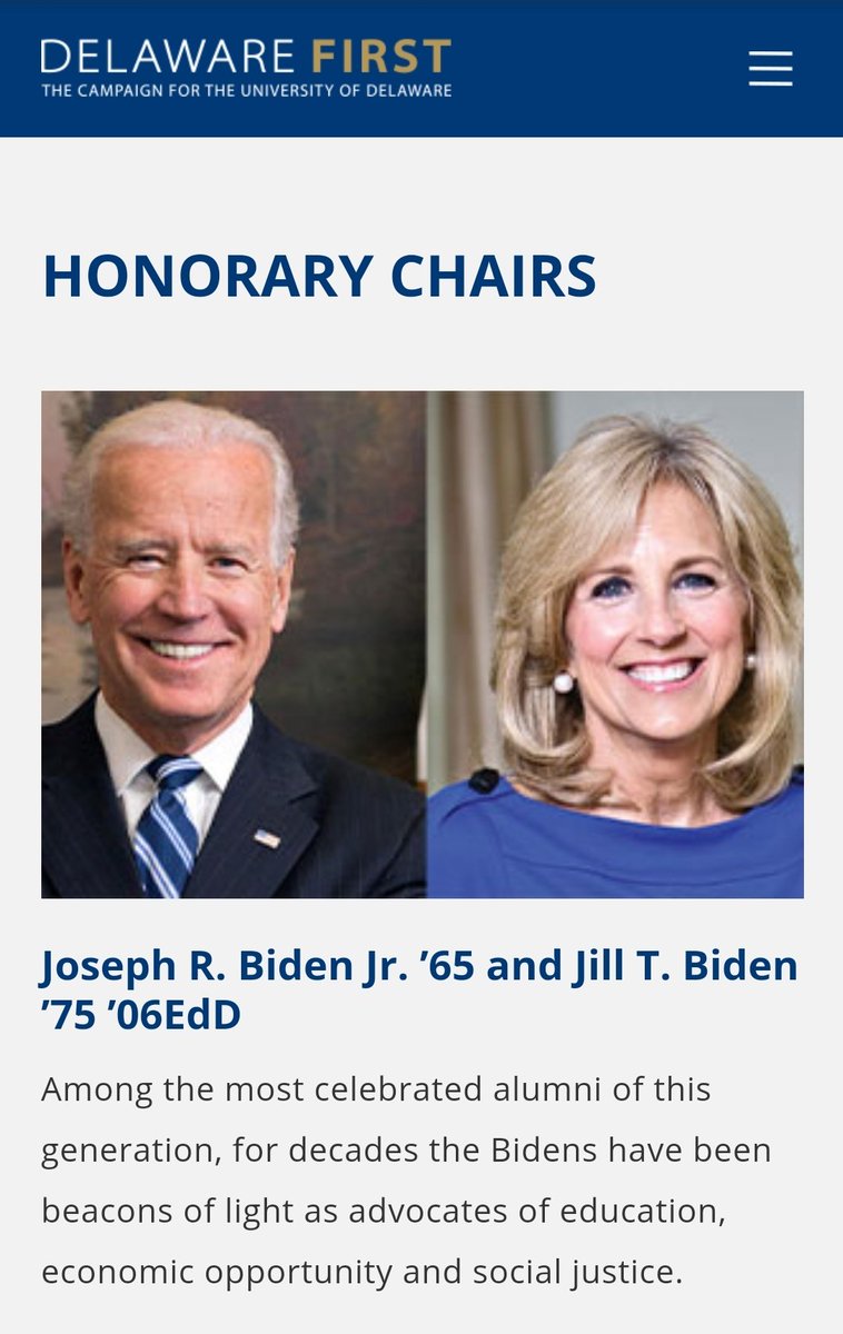 24/ The University of Delaware says she graduated in 1975. But remember, when she was interviewed in 1977, she said she graduated in 1974.