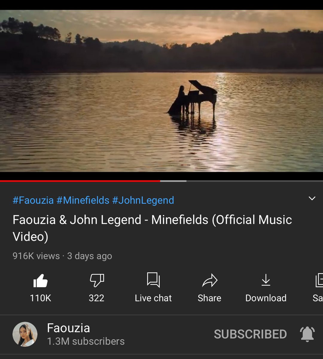 FFawnies's tweet photo. ALMOST AT 1MIL!!
KEEP STREAMINGGG!!!!🖤 #minefieldsvideo https://t.co/J9IIk0a3eU