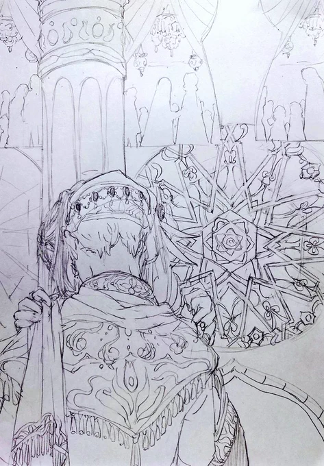#今月描いた絵を晒そう
2021.1 