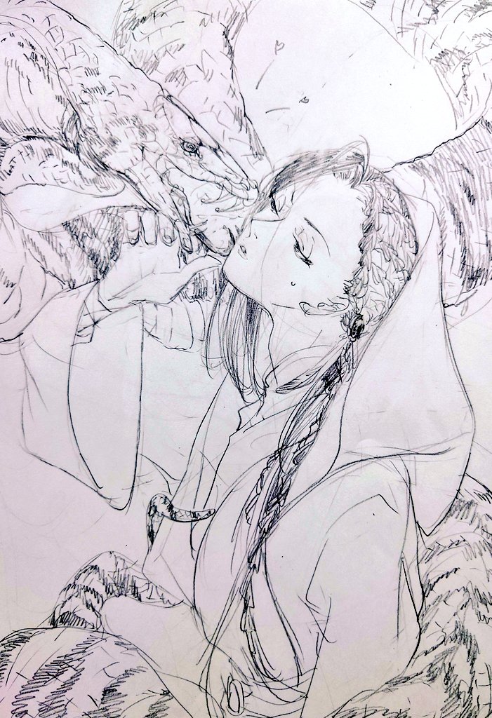 #今月描いた絵を晒そう
2021.1 