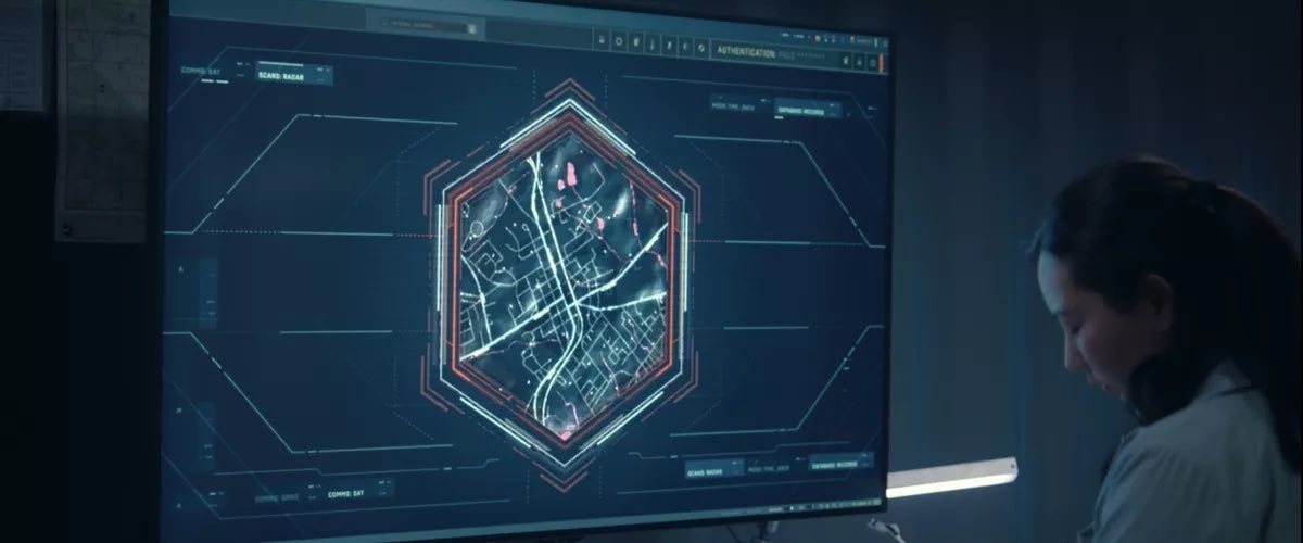 The characters of the show are as confused as us about the hexagonal shapes, but we’re on the right path. The prefix to Hexagon is Hex, which means to practice witchcraft. Very on the nose but I’m assuming we’ll find out meaning soon!  https://twitter.com/rockbottomron/status/1353350326699651074?s=21  https://twitter.com/rockbottomron/status/1353350326699651074