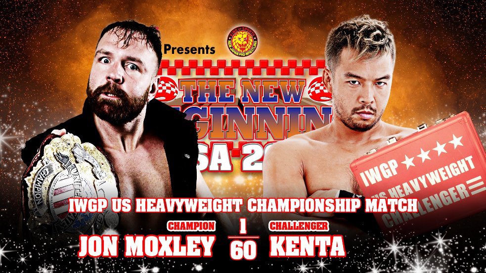 KENTA vs Moxley para fines de febrero.