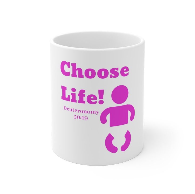 WScriptures's tweet photo. Choose Life each day.  Check out our Choose Life and Choose Life 2.0 Collection.  Be a voice for the gospel.  Only at https://t.co/S9bwSGHQwm. #wearscriptures #chooselife #MarchForLife #mugs #baby #deuteronomy30 #prayer #pastors #evangelize #evangelism #endtime https://t.co/Q3dIwftuwJ