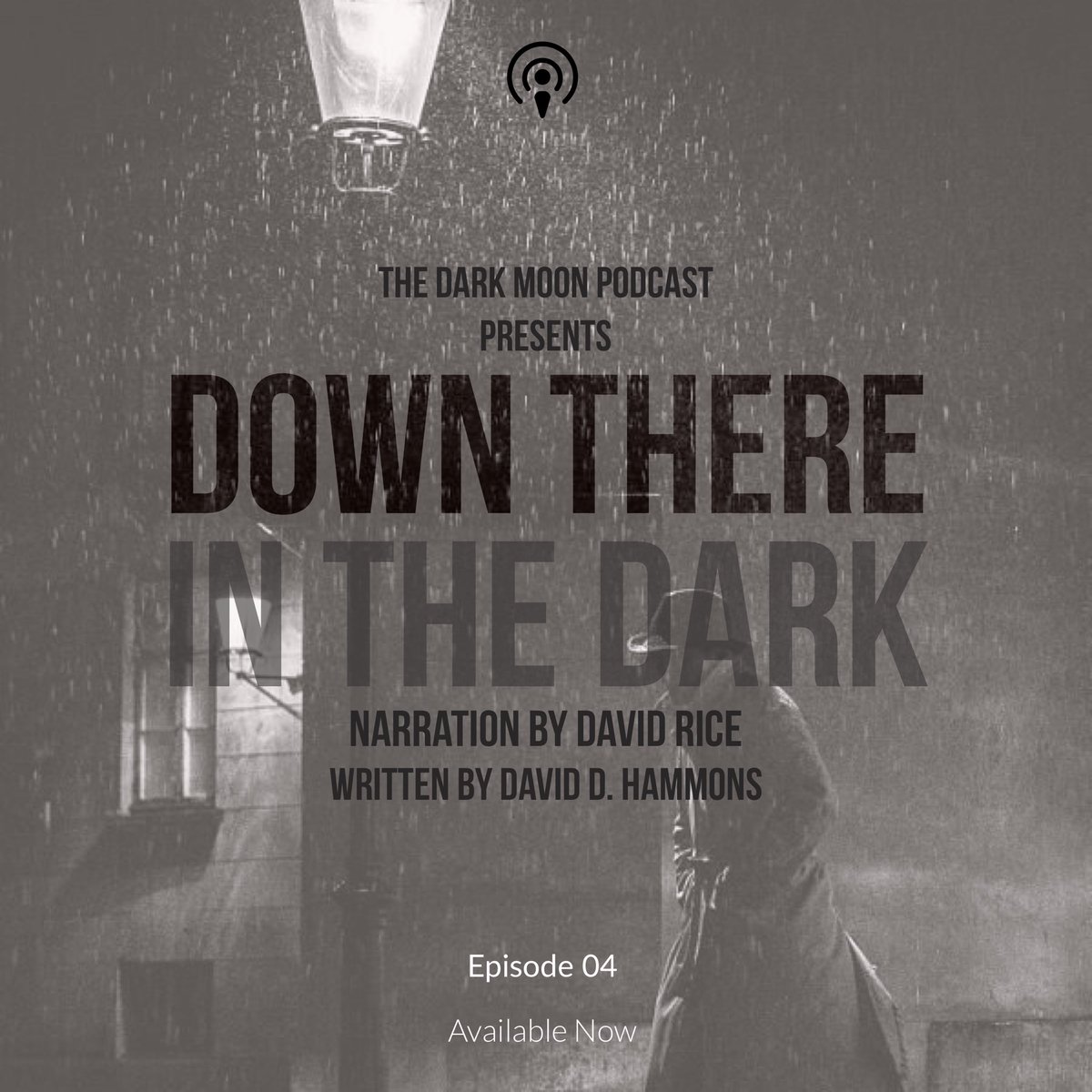 Episode 4: Down There, In The Dark is now live and available to download via Spotify, Apple Podcasts, I heart radio, and Anywhere podcasts are served! #podcast #podcasts #scary #horror #darkmoonpodcast #story #audio #audiodrama #dark #children #ghosts #goblins #horrorstories