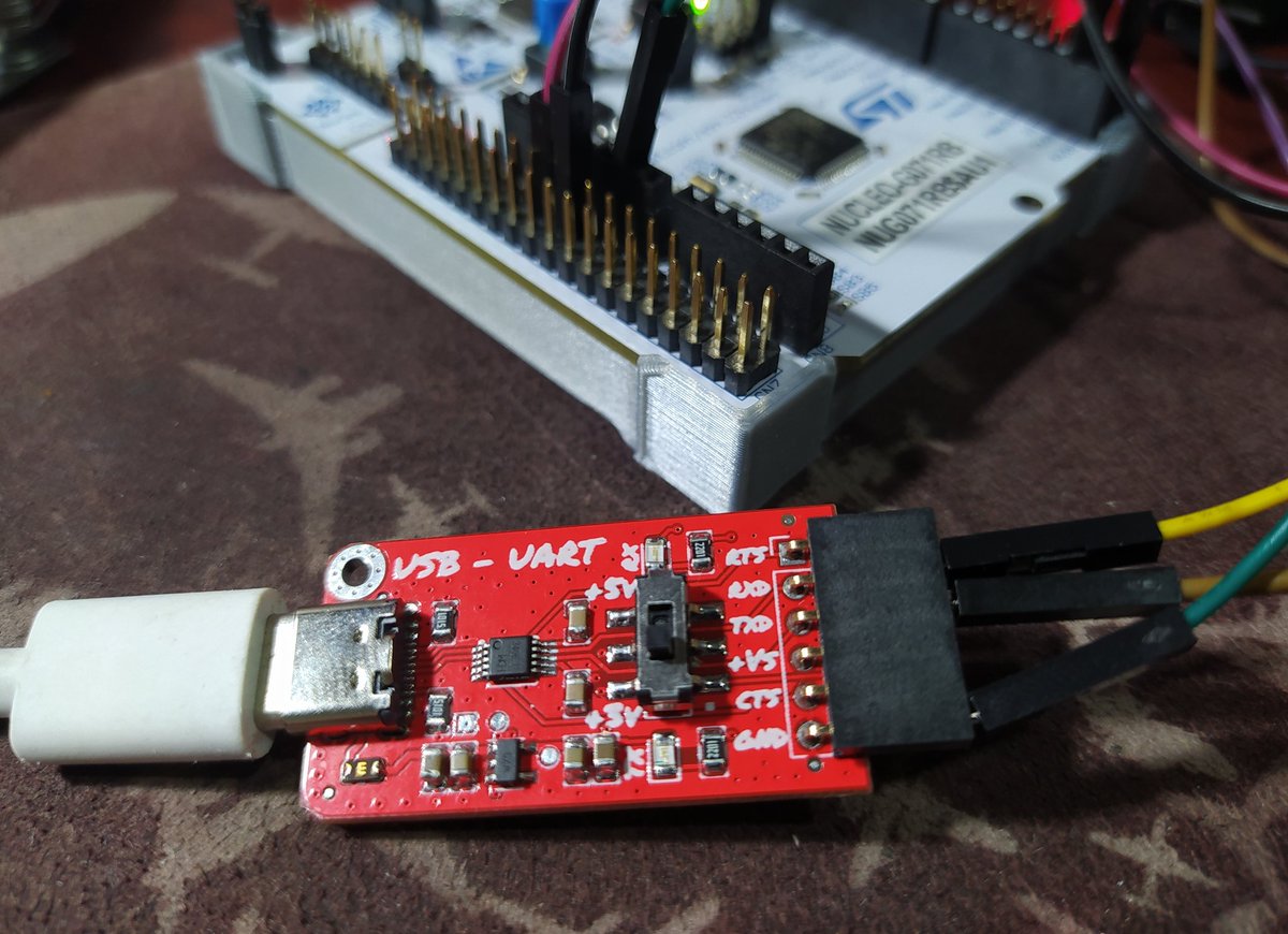 IObrizio's tweet photo. Conversor USB-Serial CH340e
Prototipo 🔥
Comunicación serial 115200bps
USB C connector
Realterm
#ch340 #ch340e #ttl #usb #uatt #usart #diy #pcb #smd #virtualcom https://t.co/xzS3fT2S9w