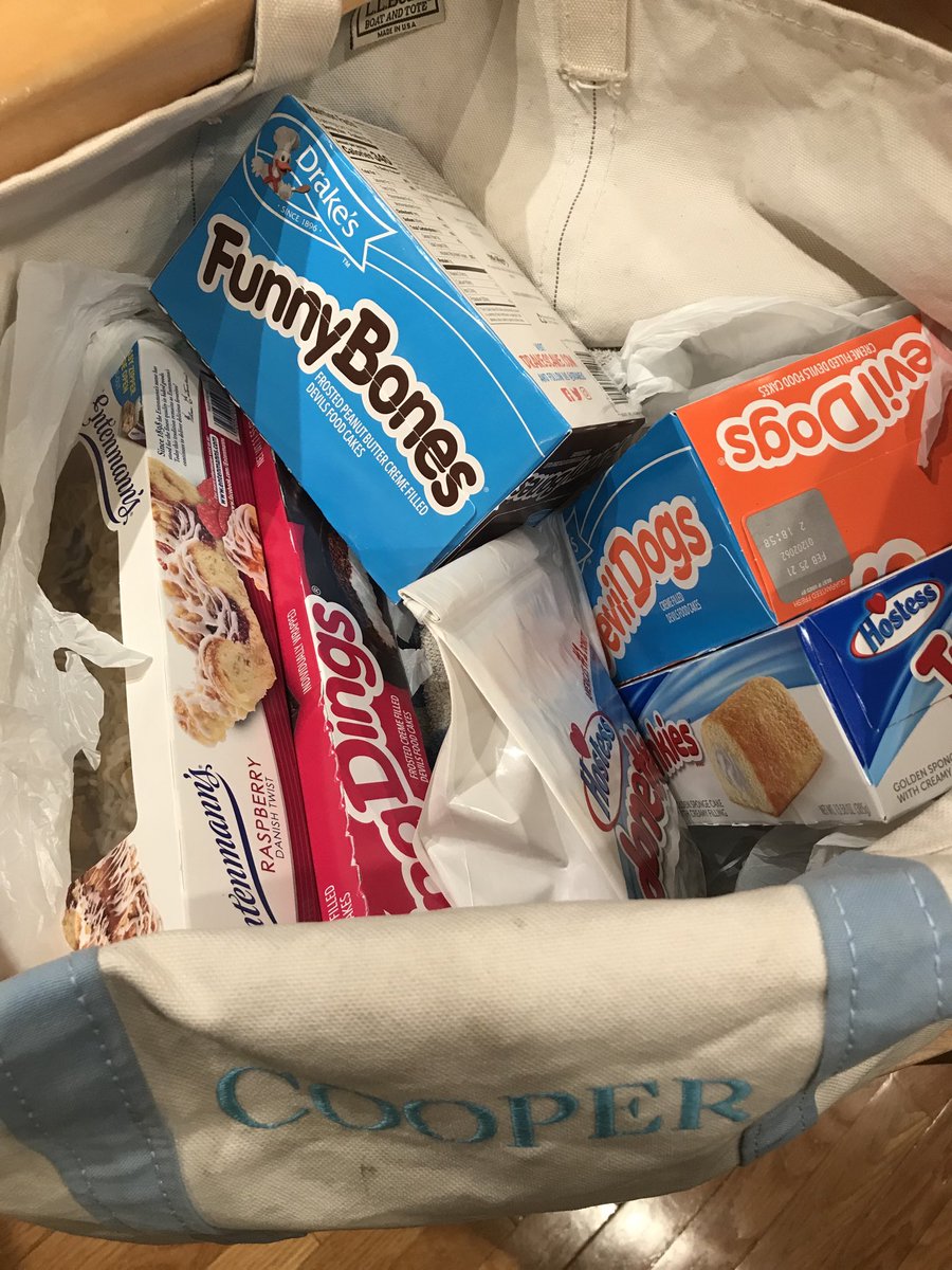 While most are stocking up on bread and milk to ride out the nor’easter, the Scooper Storm Team is stocking up on the snow snacks...any suggestions..let us know ASAP #7news