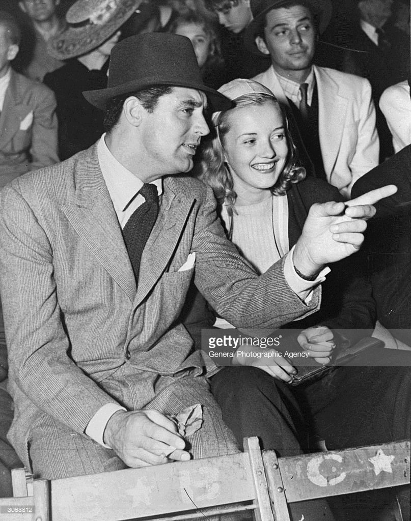 Cary Grant and Katharine Hepburn got along famously in general and on this film, occasionally double-dating with their respective significant others: Phyllis Brooks for Grant and Howard Hughes for Hepburn.  #CriterionMovieClub