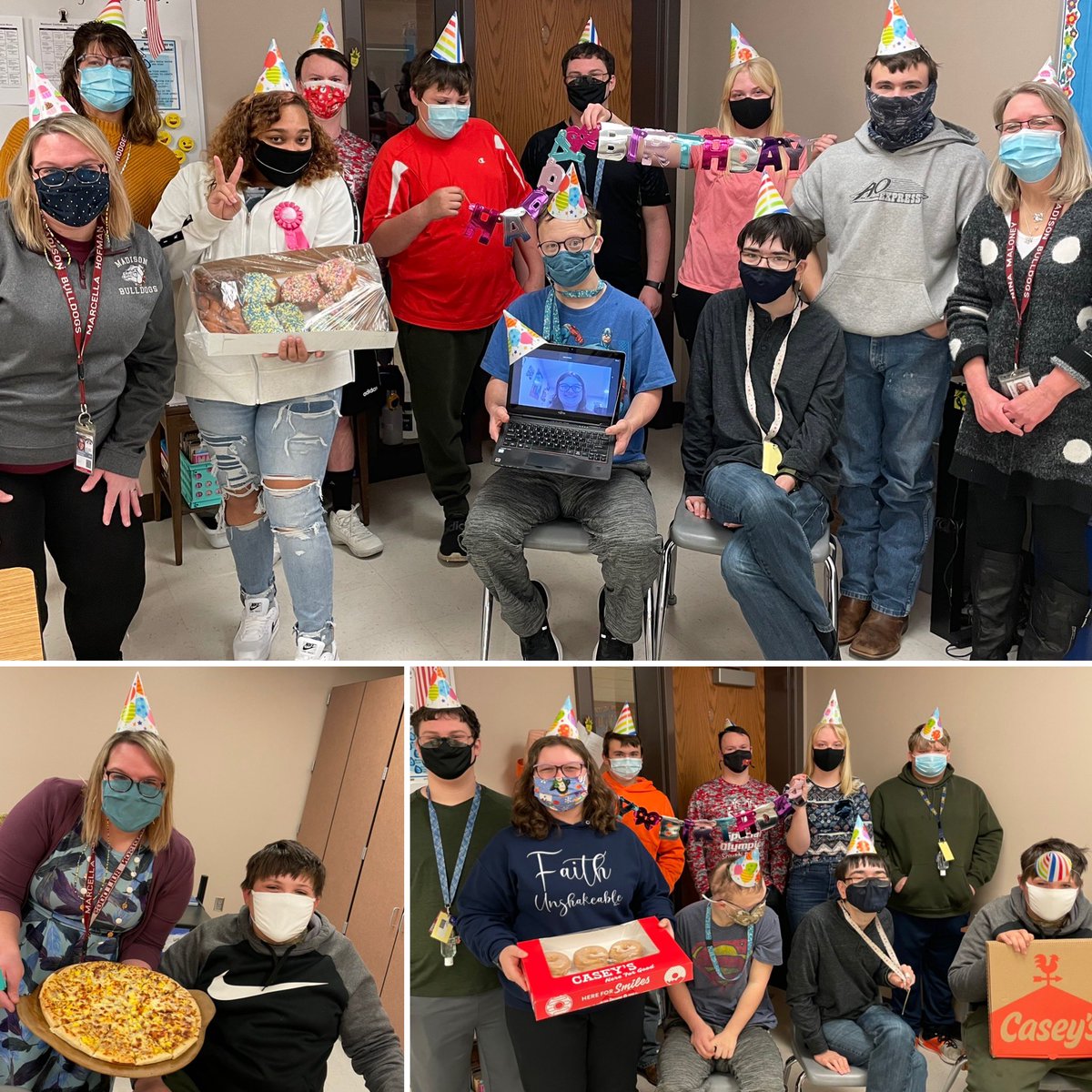 Today is the last day of January which means I need a recap of the birthdays we celebrated in Room 504! Happy 18th Birthday Chanelle and Happy 15th Birthday Levi! #HappyBirthday