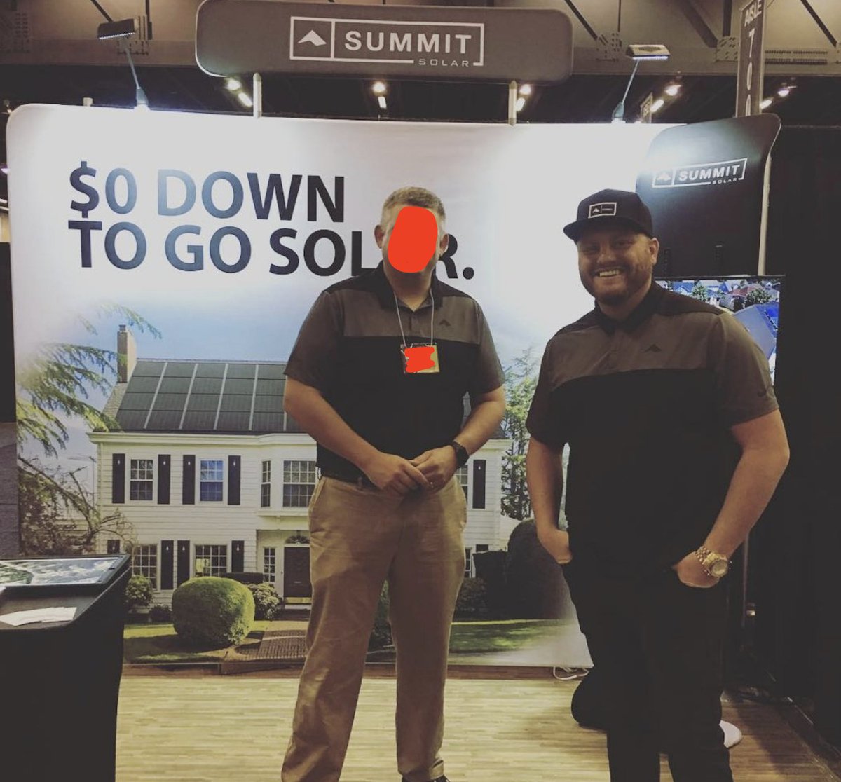 Looks like Anthony at least told the truth about his name and where he's from. Anthony Antonio works (or maybe it's past tense now?) at Summit Solar in Joliet, IL. This is an old photo, but his social media bios indicate Summit Solar is/was his most recent employer.