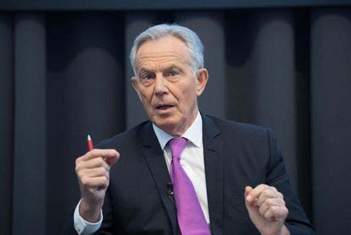 LBC's tweet photo. Former Prime Minister Tony Blair has backed Labour's policy to vaccinate teachers before the over-50s, as it would be 'done in two days'. @NickFerrariLBC asks: would vaccinating all teachers be the key to getting schools back? https://t.co/OBbb6xLkkg