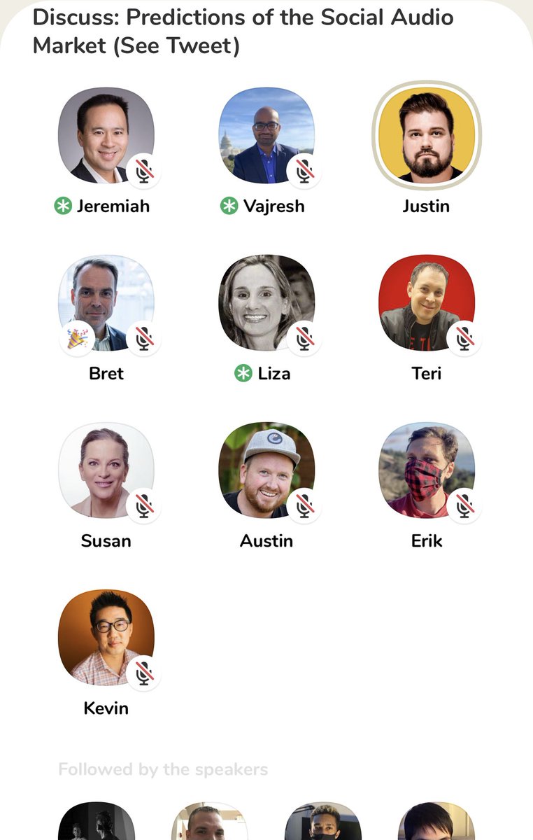 Excellent #Clubhouse chat about "the future of social audio," based on the comprehensive post by <a href="/jowyang/">Jeremiah Owyang</a>.

Another worthwhile post to review by <a href="/DrTeriFisher/">Dr Teri Fisher</a> on why voice is the next operating system: bit.ly/VOICE-OS

Thoughts? #AI + or -?

cc <a href="/pdavison/">Paul Davison</a> <a href="/KevinChou/">Kevin Chou</a> <a href="/a16z/">a16z</a>