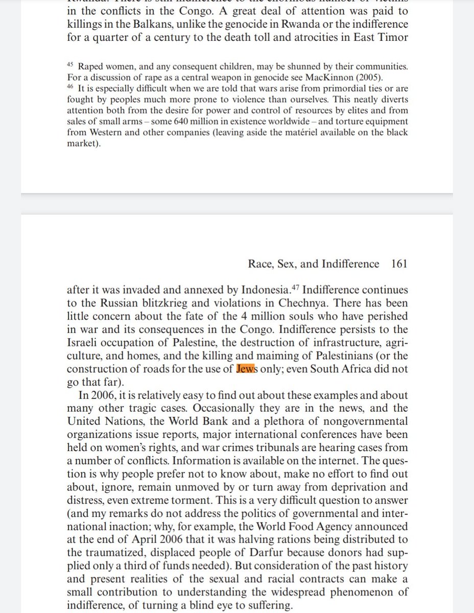 This thesis of Jewish privilege and indifference, once privileged, is all throughout the Critical Race Theory literature. Here, Jews are characterized that way with regard to Palestine, making out that Jews are worse than the whites who upheld South African Apartheid.