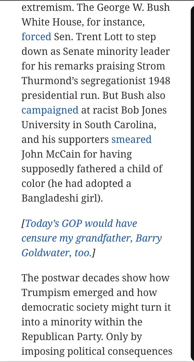 Centrist Republicans can help end the Trumpist hysteria but we can't rely on them following through. A lot of bad people will need to go to prison.