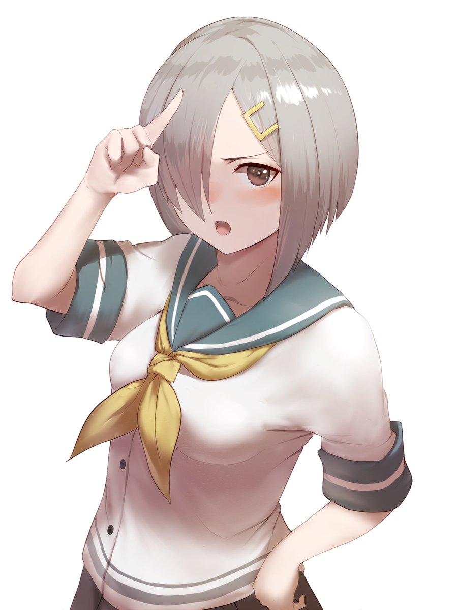 艦これ「浜風
#艦これ 」|ホンマカイナ工藤のイラスト