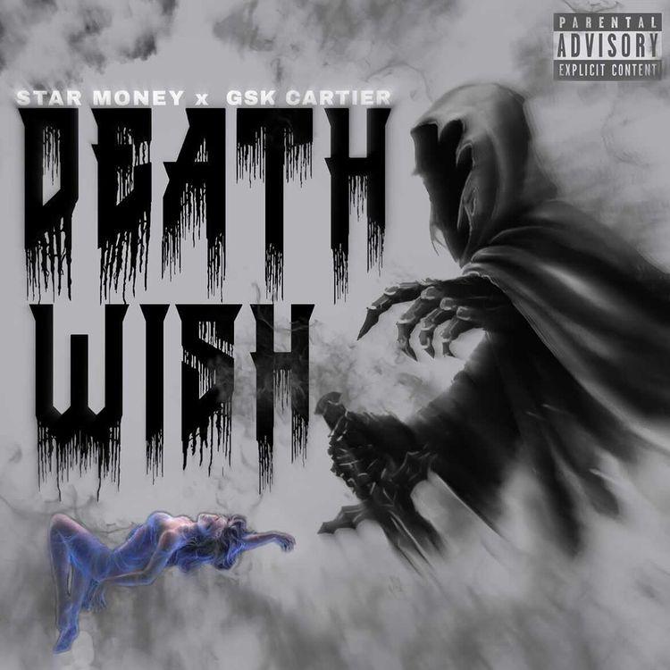 starmoneyshine's tweet photo. "Death Wish" Ft. Cartier Bandz Dropping On All Platforms February 2nd All 2021 My Whole Team Pushing #TammyWorld🚦🐾🖤 https://t.co/ei2AuXE6w8