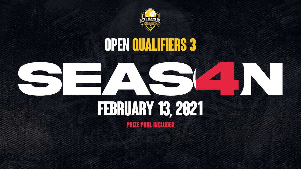K7Qualifiers's tweet photo. 📢K7Q Event 3⃣- is now taking registrations !

⚔️Double Elim Opportunity
💰 Pool Included!
🔼 Points for season relegation
🔢Seeding by registration

Register @ https://t.co/G3M6aBAVmF

please DM us after registration. https://t.co/NKAgRgBNs9