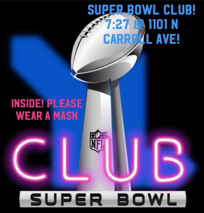 SouthlakeYL's tweet photo. See you tomorrow night!!! First YL club is here!! 7:27 at 1101 n carroll ave in the back. We are back inside so wear a mask and your favorite football gear!!! #mondaysareforyl #slyl https://t.co/floVgEZQIh