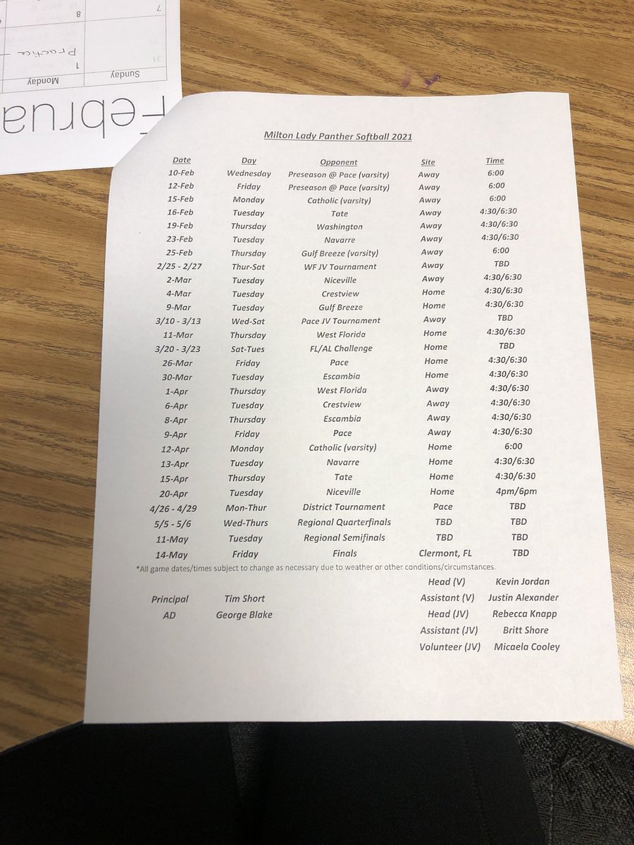 High school season is finally Here!! First game Feb 15 against Catholic