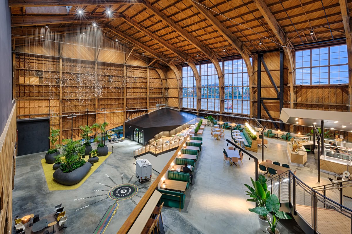 As the last remaining WWII structure on the Blatchford site, its significance can continue to play a major role in the future of Blatchford’s development. On Feb.1, 2021 Exec. Committee will explore possible new uses for Hangar 11, just as LA did with their historic air hangar.