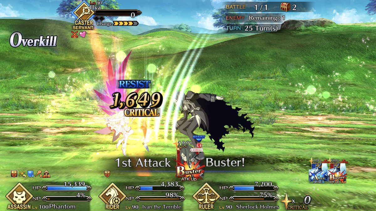 Ventosx's tweet photo. A Phantom kill on Illya. A Phantom Killya, if you will. https://t.co/CDhXwmjMT3