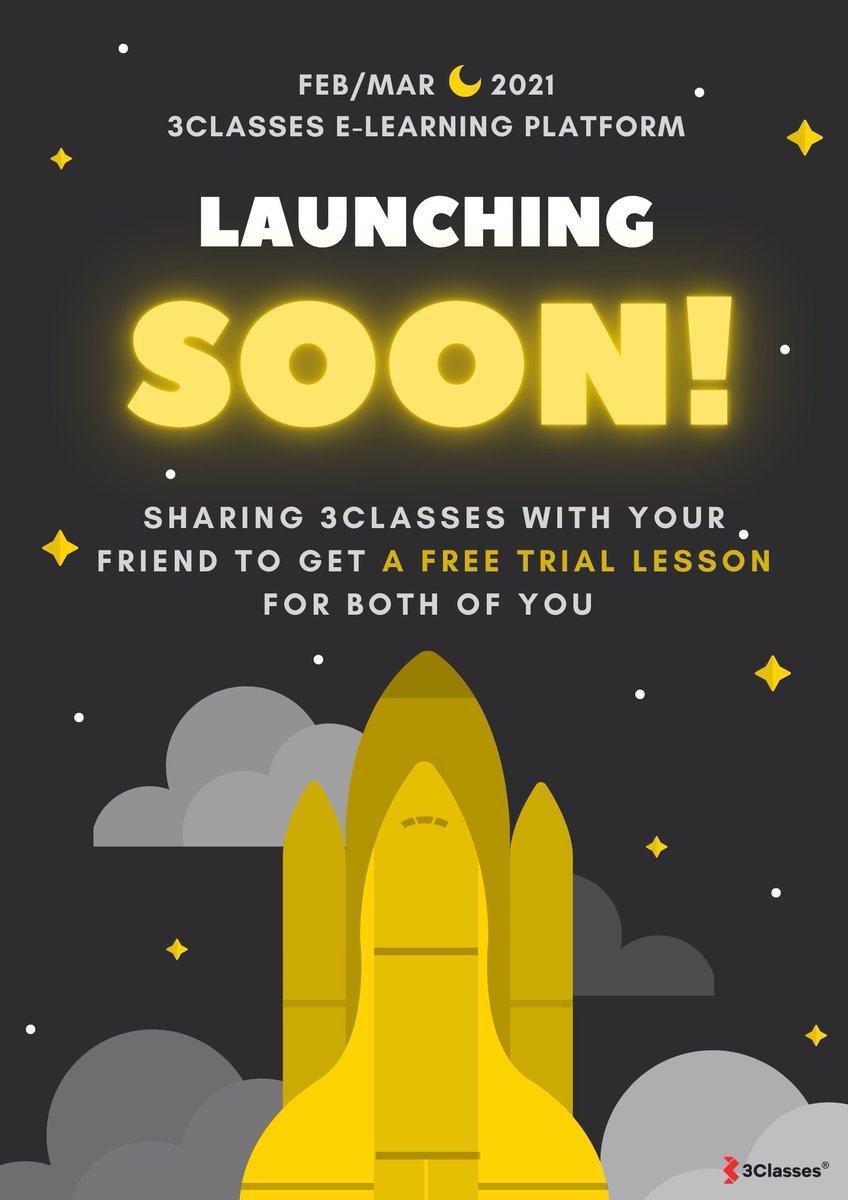 3Classes_com's tweet image. 3Classes will be launched very soon, together with a lot of upcoming events, so stay tuned 🥰

#3classes #learnwith3classes #onlinetutoring #languagelearning