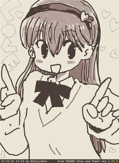 #今月描いた絵を晒そう #2021年01月
FAは全然描けなかったのだ。そもそもアニメやマンガが全然観られてない(メ>Д<)
『\カレーメン / 2nd』 #ゆるキャン2 
『詐欺師』 #アクダマドライブ 
『ヘギラボちゃん』 #HEGGYLABO
『LOVE』 #きゅって さんカレンダーガールのオマージュ
この4枚のみ! #FA 