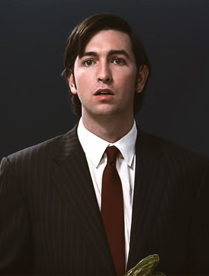 Rock Hudson as Greg Hirsch- The tallest man in old Hollywood, I am not kidding- Conventionally attractive and good at playing Greg's brand of kinda dumb kinda sweet??