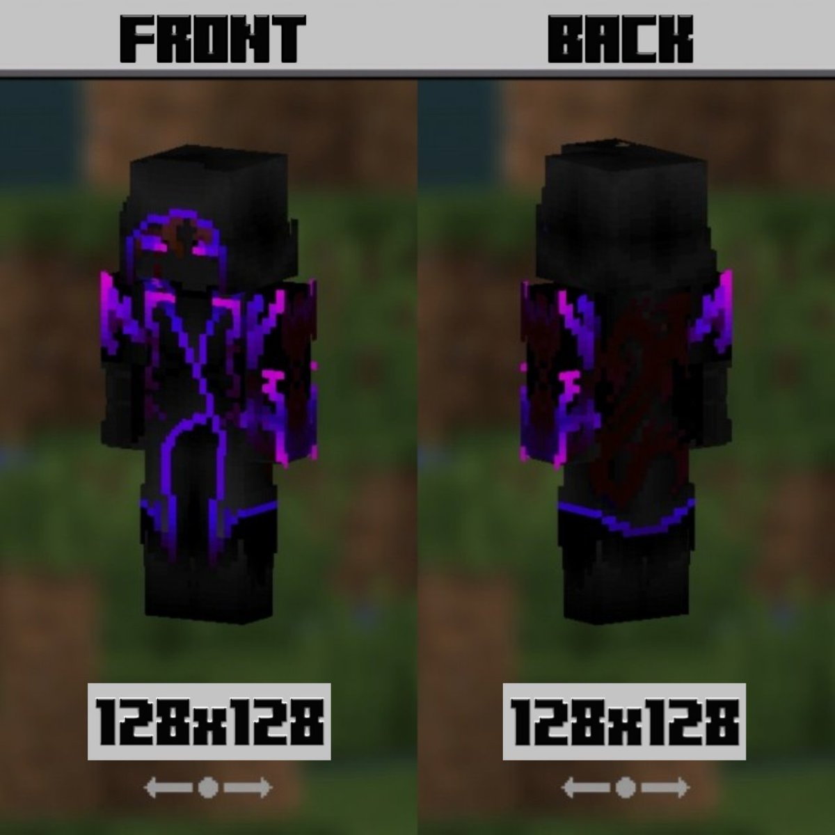 The ender assassin Minecraft Skin