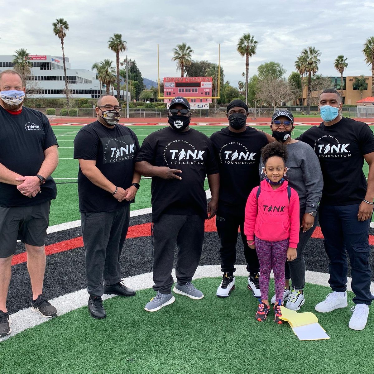 tankgoodman7's tweet photo. Last day of filming for the launch of the @T.A.N.K. Foundation🎬. Now to start putting all the pieces together.#TANKFoundation2.13.21 https://t.co/pNnCWeU1sJ