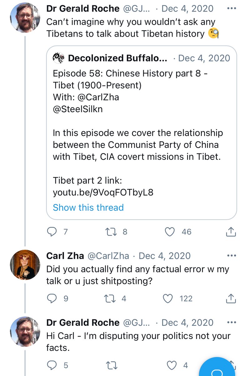 I'm getting glimpses of this guy's backup support. The hardcore antifa brigade.