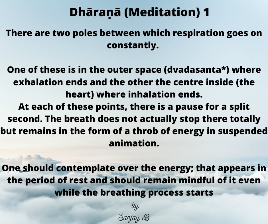 Dhāraṇā (Contemplation) 1ūrdhve prāṇo hyadho jīvo visargātmā paroccaret / utpattidvitayasthāne bharaṇādbharītā sthitiḥ // 24 //