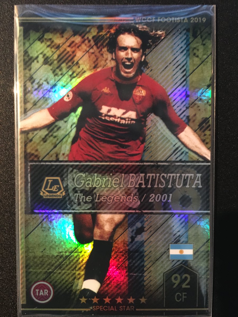  HAPPY BIRTHDAY GABRIEL BATISTUTA / 1ST FEBRUARY 