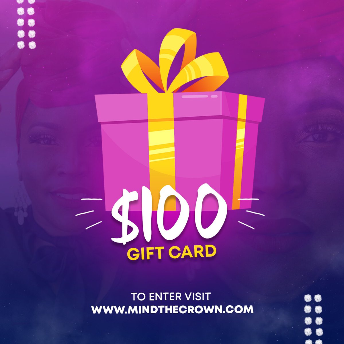15 days left until the $100 Gift Card giveaway ends. To enter go to mindthecrown.com and click Giveaway Entry. 

#mindthecrown #giveawaycontest #giftcards