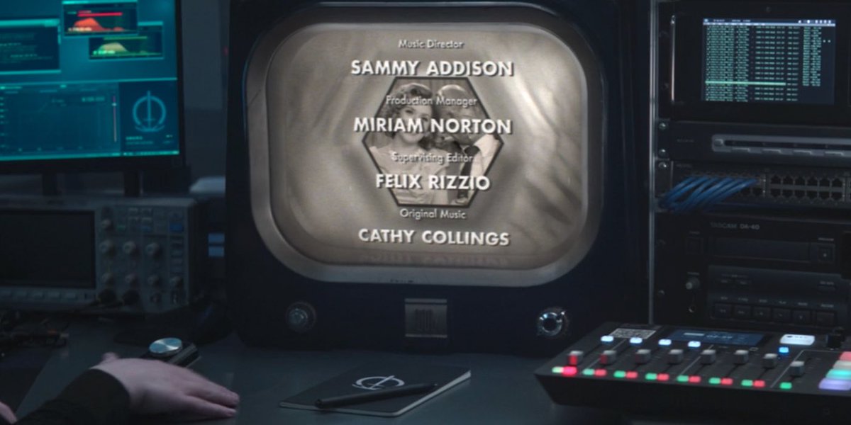 The person watching at the end of Episode 1 is Darcy Lewis from Thor! Darcy lets us know that Westview is giving off CMBR, which is energy leftover from the Big Bang. Wong explains that the Big Bang is what created the infinity stones, the same thing that activated Wanda’s powers