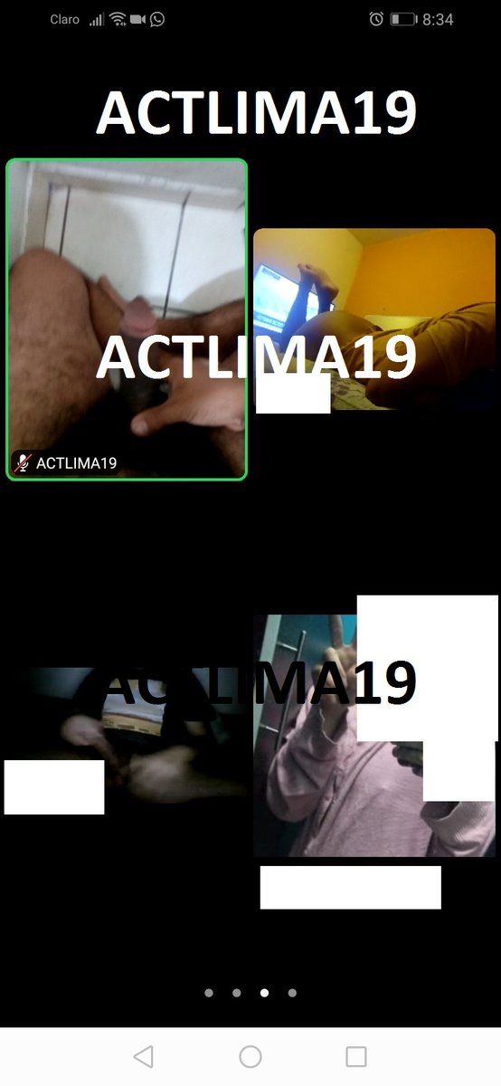PajasxActlima19's tweet photo. UNETE  AL GRUPO DE PAJAS ZOOM

1.- DEBES SER SEGUIDOR
2.- SER MAYOR DE EDAD
3.-DAR RT 
4.- DEJAR TU NUMERO EN LOS COMENTARIOS O POR DM

VALIDO HASTA 03/02/21 https://t.co/1vxLNIIl19