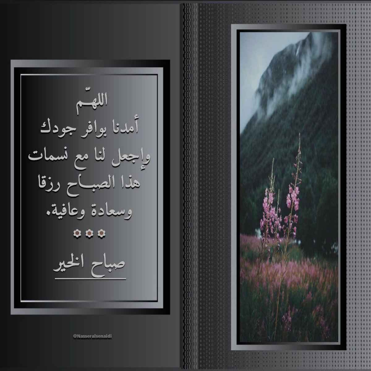 💌🕊

"أصبحنا ⛅️ وأفضال الكريم تحفنا
يارب حمدًا لك في سائر الأوقات .

#صباح_الحمد🍃