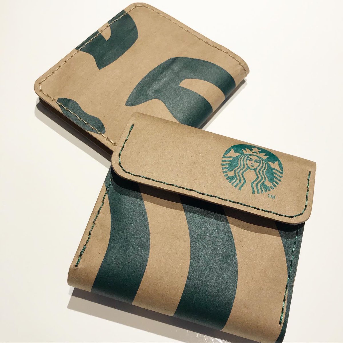スタバ紙袋リメイク スタバ紙袋リメイク