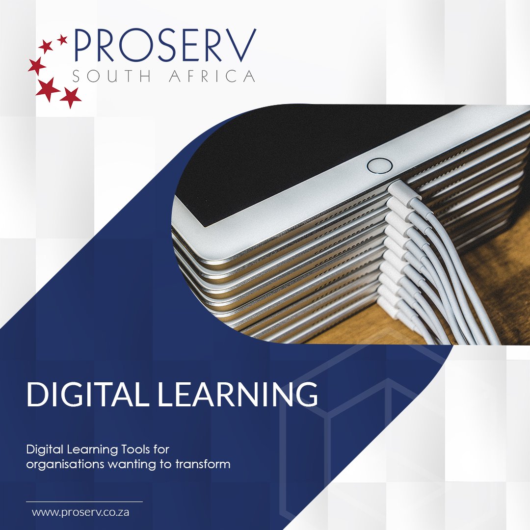 #LearningDevelopmentStartsHere
Does your organisation need digital tools to transform ?

ProServ South Africa offers Digital Learning tools suitable to your unique needs. 
Run #accredited #qualifications for employees who are working remotely!
Contact us now to transform...