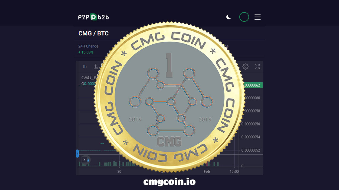 CmgCoin's tweet image. Comenzamos febrero con una subida del 15% de nuestro token $CMG.
Puedes conseguirlo dentro de nuestra plataforma:
cryptominingroup.com
O en el exchange: @p2pb2b 
Más información en: cmgcoin.io

#cmg #cmgcoin #cryptominingroup #wetrading