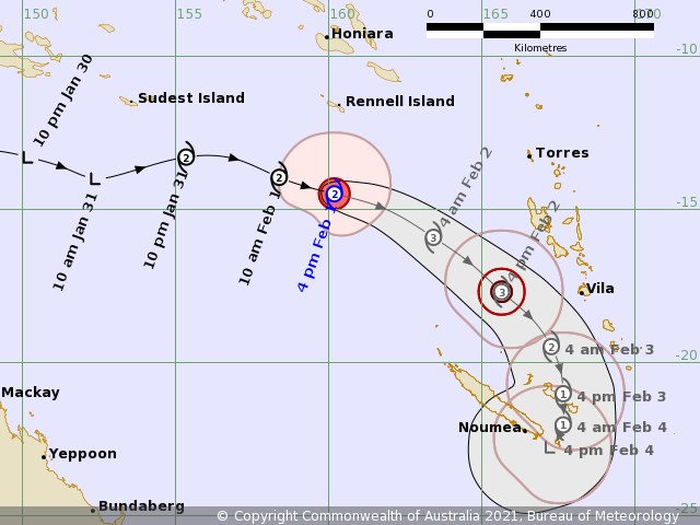 BOM_Qld's tweet photo. Tropical Cyclone Lucas has now moved out of Eastern Region boundary [160 degrees East]. #cycloneLucas https://t.co/rVLE6i5J4y https://t.co/1k4IhS94PU