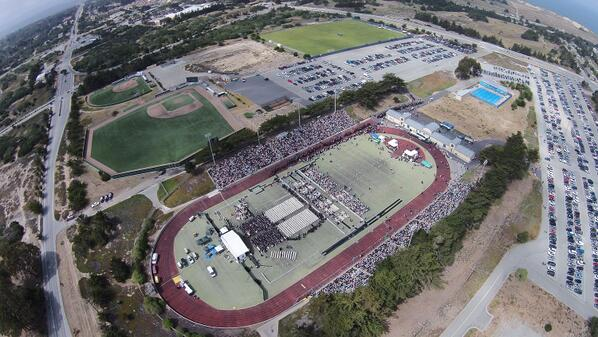 Freeman Stadium is the perfect spot for a new soccer-specific stadium. It holds 7K, which forces  @CSUMB to have their commencement over two days. A stadium would also mean  @OtterAthletics could finally host  @goccaa and  @NCAADII championships. 6/