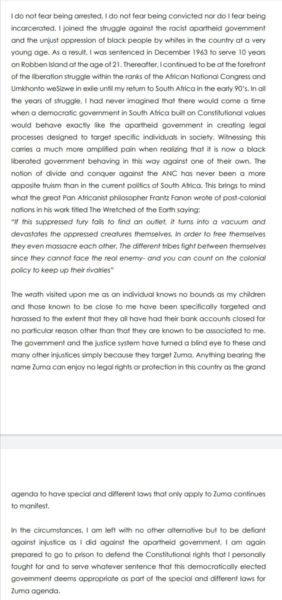 CoruscaKhaya's tweet photo. We have a press statement from kwaDakwadunuse.

#StateCaptureInquiry 

#ZondoCommission https://t.co/I1NAZqopr8