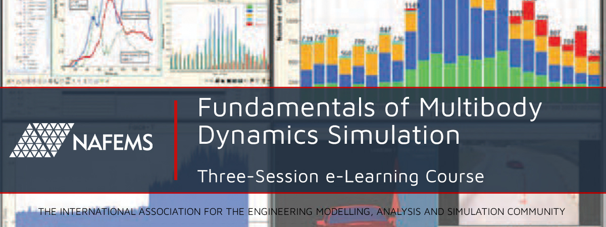 NAFEMS's tweet image. New to #MultibodyDynamics Simulation and concerned 🤔about how to use it in the real world? Sign up for our live online course that will explain what you need to know so to perform #MultibodySimulation Analysis of systems and mechanisms👉🏽ow.ly/aQbi50D6ENV