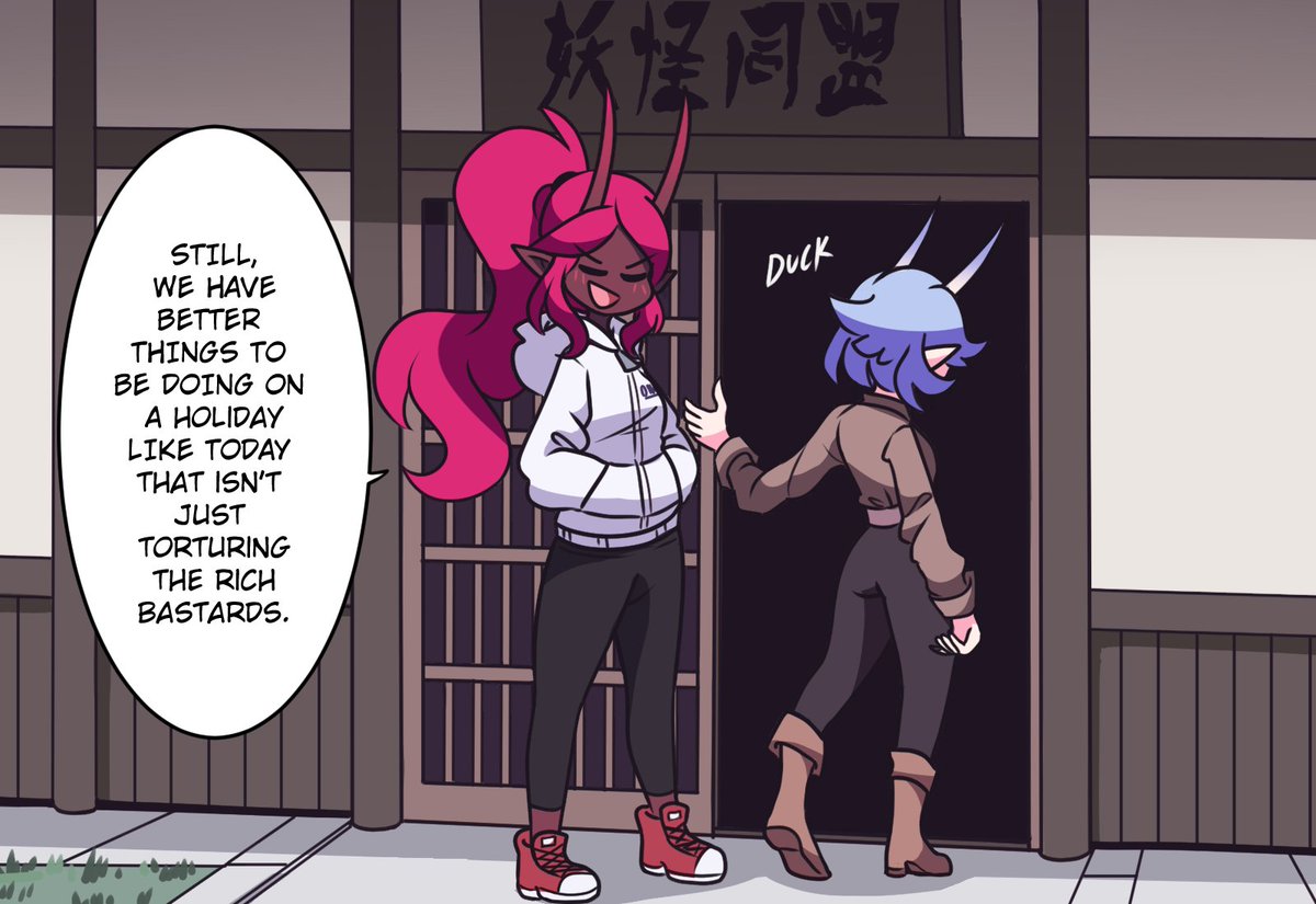 setsubun with the onis ?
#TheBarrierBeyond #webcomic 